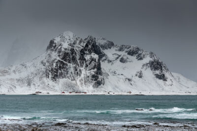 Bebyggelse under fjellet