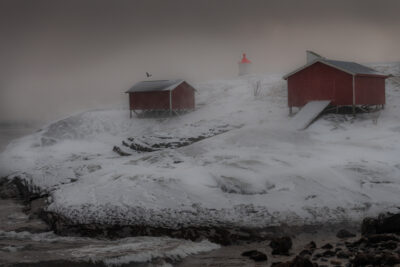 Vinter ved fyret